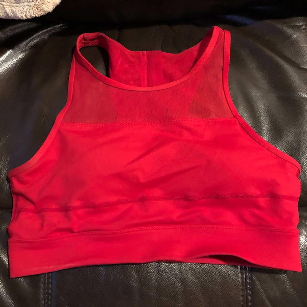 Red All Star Bra EUC!